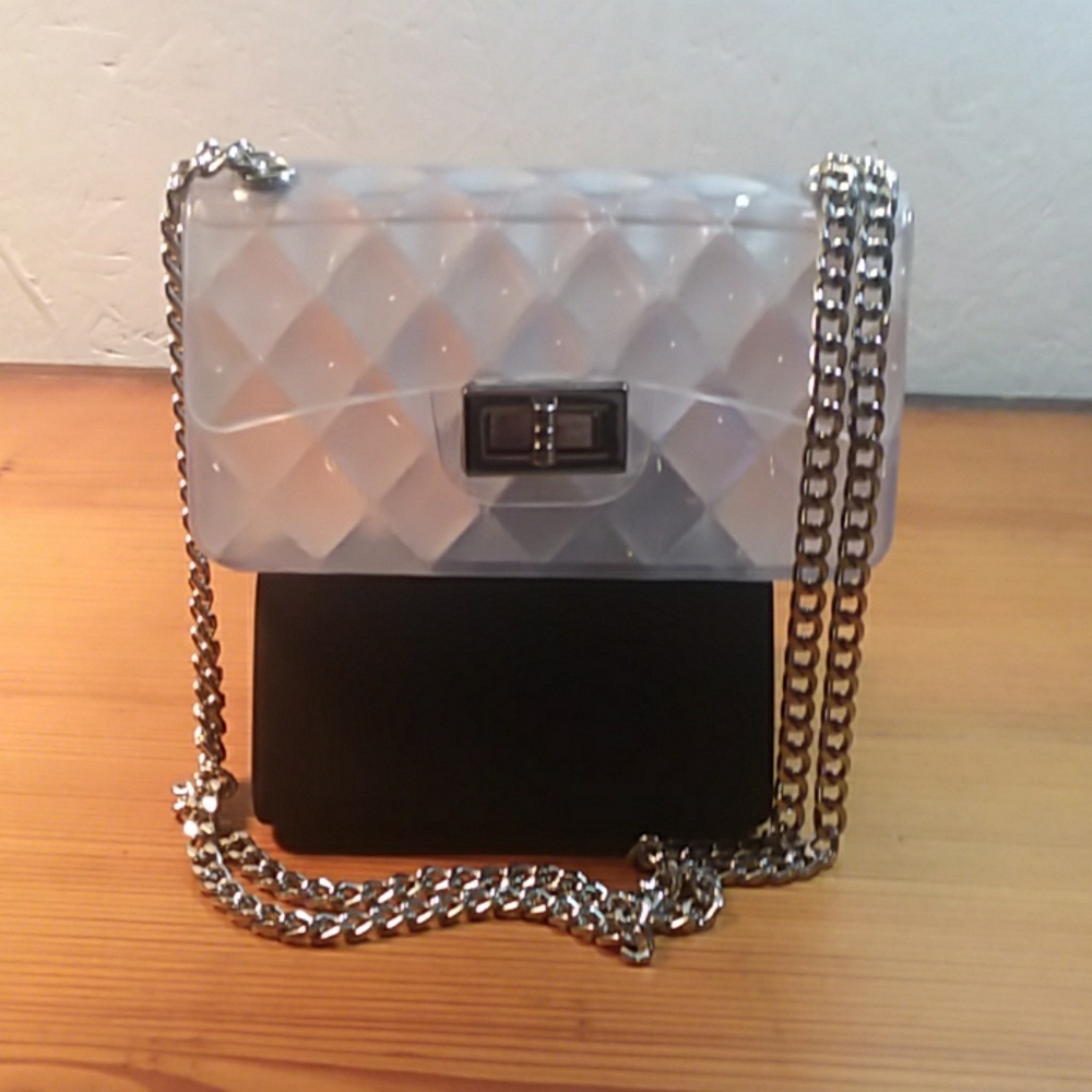 Clear Plastic Mini Bag - Picture 2 of 3